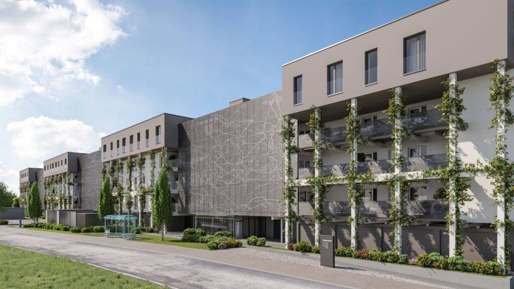 UNSEREINS. Top D07 | NEUBAU | 2-Zimmer-Wohnung mit Westbalkon und Tiefgarage.