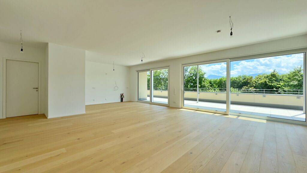 Penthouse-Highlight: 4 Zimmer, XL-Terrasse & 2 TG-Stellplätze in St. Martin am Kreuzbergl.