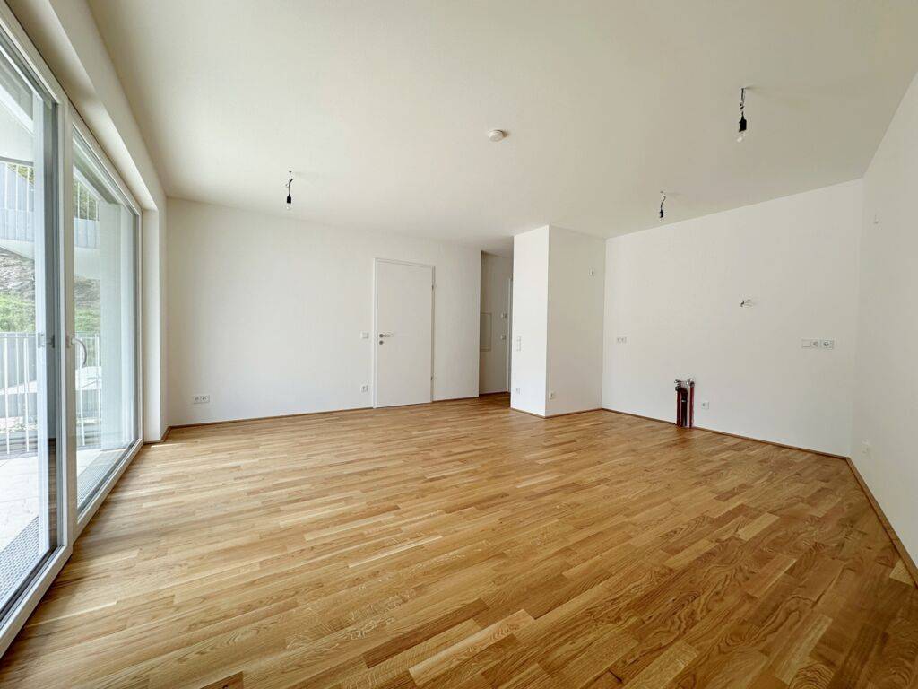 IMMERGRÜN TOP A07 - NEUBAU | 2-Zimmer Wohnung mit Südbalkon und Tiefgaragenstellplatz.