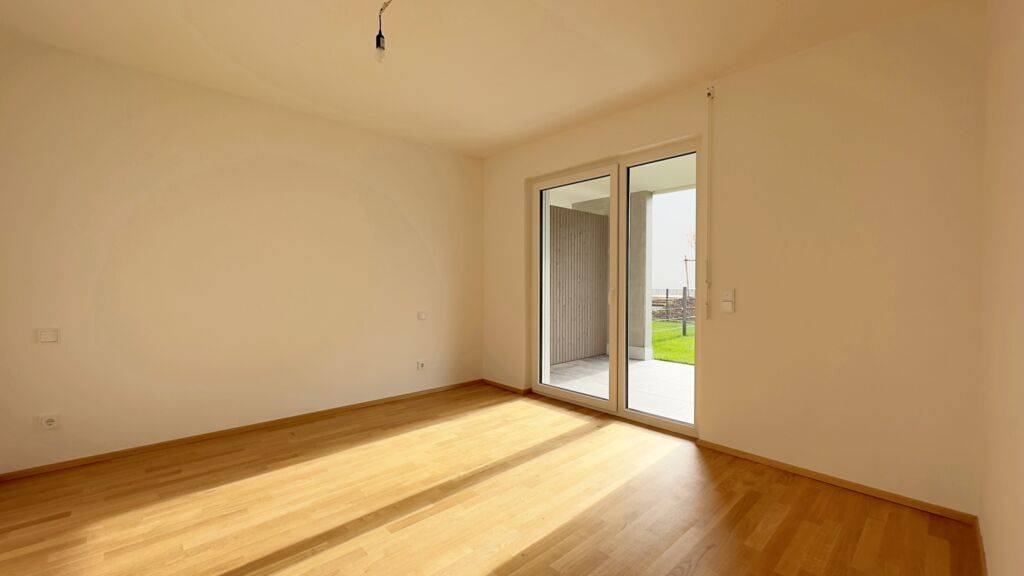 Sofort verfügbar! 2-Zimmer Wohnung mit Eigengarten und Tiefgaragen-Stellplatz in Viktring.