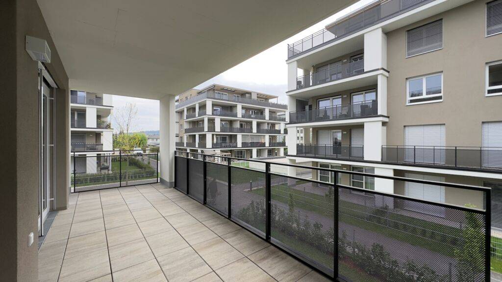 BLATTGOLD TOP E05 - NEUBAU | 2-Zimmer Wohnung mit Ostbalkon und TG-Stellplatz in Klinikumnähe.