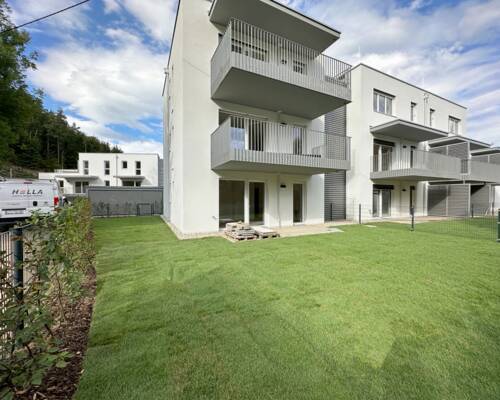 IMMERGRÜN TOP C01 - NEUBAU | ERSTBEZUG | 2-Zimmer Wohnung mit Eigengarten und Tiefgaragenstellplatz.