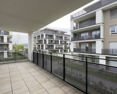 BLATTGOLD TOP E05 - NEUBAU | 2-Zimmer Wohnung mit Ostbalkon und TG-Stellplatz in Klinikumnähe.